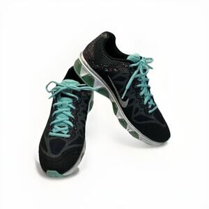 Nike Tailwind 7 Women’s Shoes Size 9 Black & Teal Run Workout